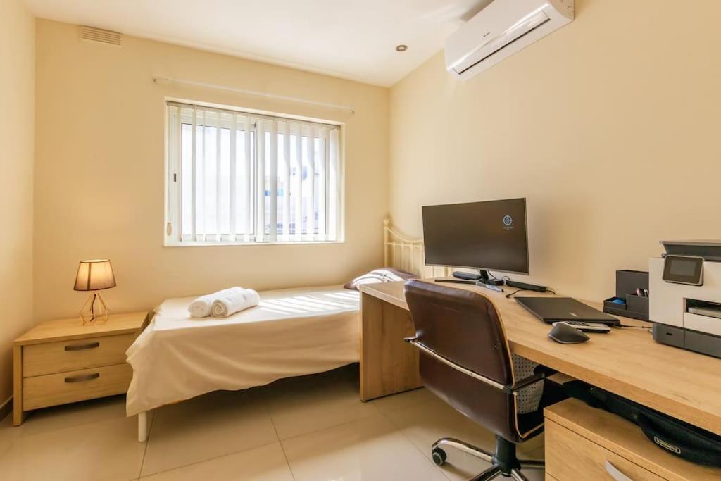 Modern 3 Bedroom Apartment Close To Paceville And Beach Is-Swieqi 외부 사진